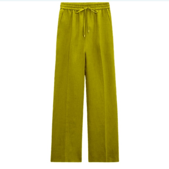 Zara Pants - Zara wide leg linen pants